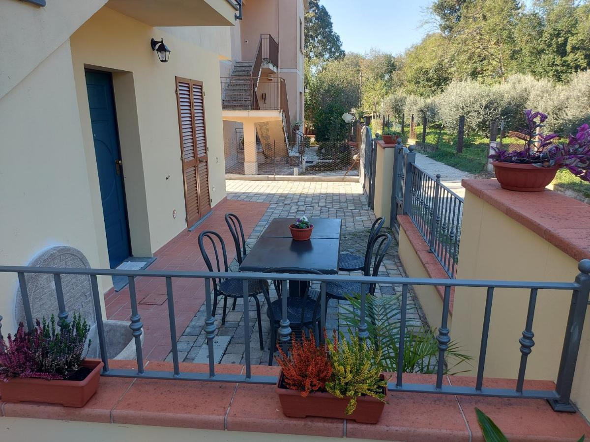 San Rocco Appartamenti - Appartamento La Vite Asciano Pisano ภายนอก รูปภาพ